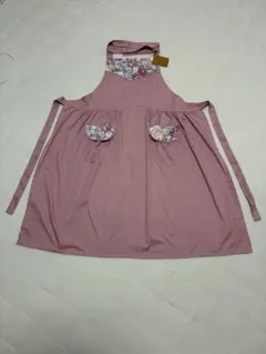 LANCEL エプロン 花柄 ピンク 新品タグ付きのサムネイル