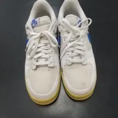 Nike Air Force 1 ホワイト/ブルー 限定モデル 27.5