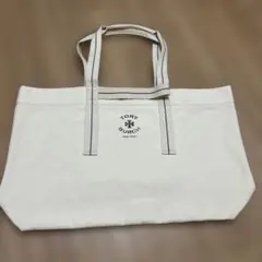 Tory Burch トートバッグ アイボリー キャンバス