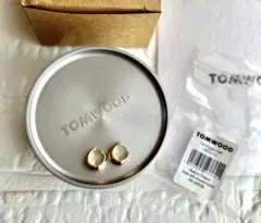 新品未使用 TOMWOOD トムウッド オイスター ピアス イヤリング