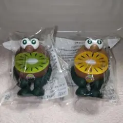 2019年版 Zespri 初期 キウイブラザーズ フィギュア未開封ベンチセット