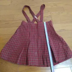 Familiar チェック柄スカート 110秋、冬用
