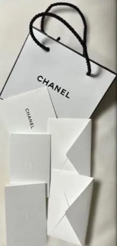CHANEL ショップ袋とカードセット