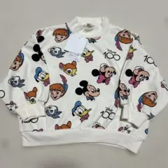 新品訳あり　トレーナー　ディズニー　裏起毛