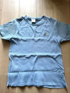 ミッフィー刺繍 水色 半袖Tシャツのサムネイル