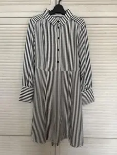 H&M ストライプ ワンピース S