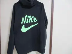 希少 NIKE ナイキ スウェットパーカー メンズ FB8611 L ブラック