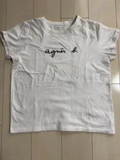 agnès b. ホワイト 半袖Tシャツ（3）