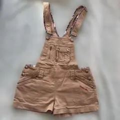 tommy girl ジャンバースカート M ベージュ