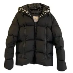 美品　モンクレール　ダウンジャケット　モンクラー　メンズ　ブラック　サイズ1