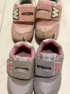 MARK & LONA キッズ スニーカー ピンク 14.0cm - メルカリ