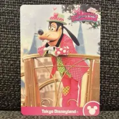 匿名配送⭐︎ミニーのファンダーランド　コレクションカード　グーフィー