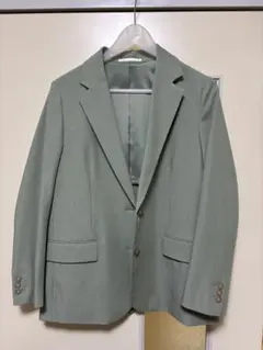 UNIQLO レディース リラックステーラードジャケット Sサイズ グリーン