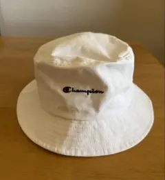 Champion ホワイト バケットハット　58cm