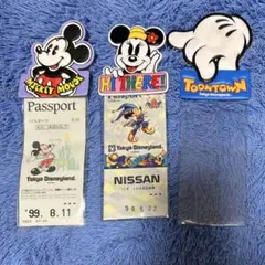 東京ディズニーランド パスポート入れ 3種