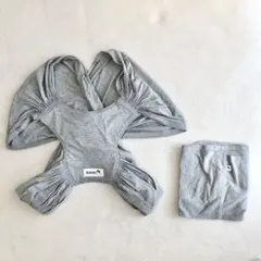 KONNY グレー 抱っこ紐 Sサイズ コニー 補助紐付き