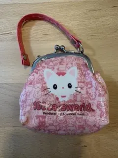サンリオ 100catsworld がま口 コインケース