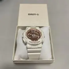 BABY-G 5338P＊JA ホワイト　ピンクゴールド