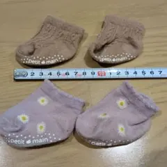 petit main ベビー靴下 2足セット
