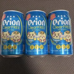 【新品】ちいかわ オリオン クリアフリー コラボ 350ml 3缶