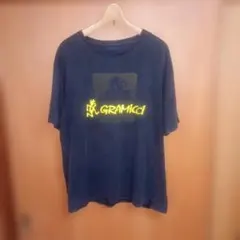 ダメージ品 X-LARGE GRAMICCI WネームTシャツ　XL　ブラック