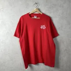 90s USA製 赤 Tシャツ XLサイズ アンビル シングル vintage