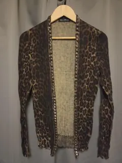 HYSTERIC GLAMOUR レオパード柄 スタッズ カーディガンのサムネイル