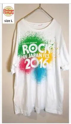 2026年最新】rock in japan 2016tシャツの人気アイテム - メルカリ