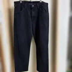 RUSTLER ブラック ストレートデニム 36×30 メキシコ製87619CB