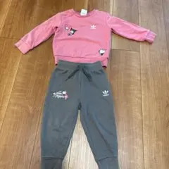 アディダス オリジナルス × ハローキティ クルーネック セットアップ