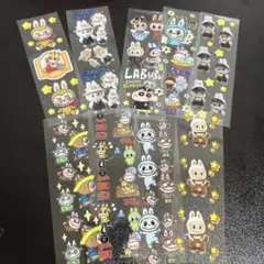 ラブブペンラ　LABUBU シール　カプラ　ペンラ　9枚セット