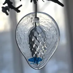 ARABIA/アラビア●クリスマス ガラス オーナメント●松ぼっくり