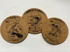 ONE PIECE コルクコースター ナツコミ2010、2011 コースター - メルカリ