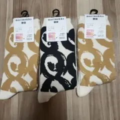ユニクロ　UNIQLO marimekko マリメッコ　ヒートテックソックス