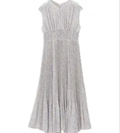 COCODEAL 小柄さんにオススメ　レトロフラワープリントワンピース