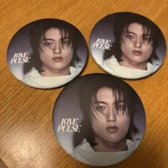 トレジャー　ハルト　LOVE PULSE缶バッチ　 3個