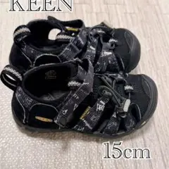 KEEN サンダル ニューポート　15cm ブラック
