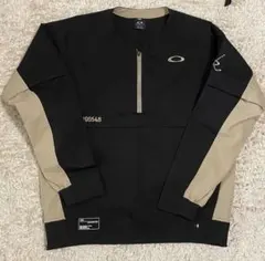 OAKLEY オークリー ブルゾン　M ハーフジップ　ナイロン　ブラック
