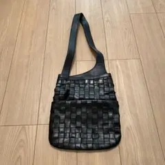 vintage レザーバッグ