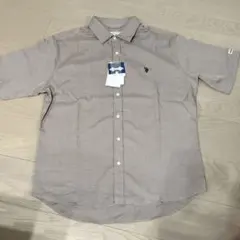 【新品】U.S. POLO ASSN. 半袖シャツ ベージュ メンズ　LL XLのサムネイル