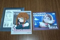 僕のヒーローアカデミア　フォト風メタルステッカーコレクション　麗日お茶子