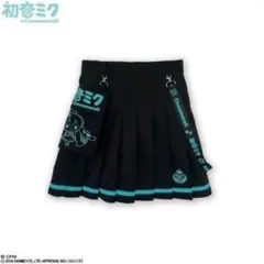 ピアプロ　プロセカ　初音ミク　シナモロール　スカート　ブラック　Lサイズのサムネイル