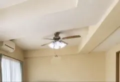 引き取り限定｜【三洋電機】天井取付型シーリングファンライト4灯タイプのサムネイル