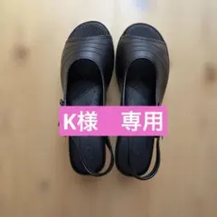 【美品】Bio fitter ナースサンダル オフィス　事務　黒 Lサイズのサムネイル