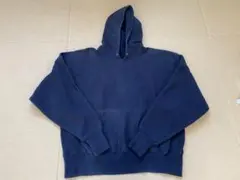 チャンピオン　リバースウィーブ パーカー ネイビー目無し　ンテージ