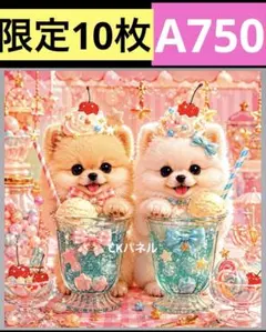 限定8枚！　レアパネル生地　無くなり次第終了です　6犬種パネル
