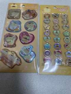 【正規品】ポムポムプリンおはじきふうシール・ウォーターシール