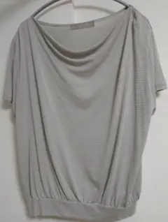 【A day in the life】ドレープボーダーカットソー