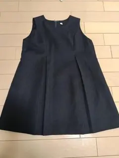 【値下げ不可】ネイビー ノースリーブ ワンピース 120cm