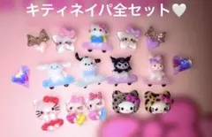 ネイルパーツ♡② ハローキティ夜光パーツ有Sanrio サンリオキャラりおmix